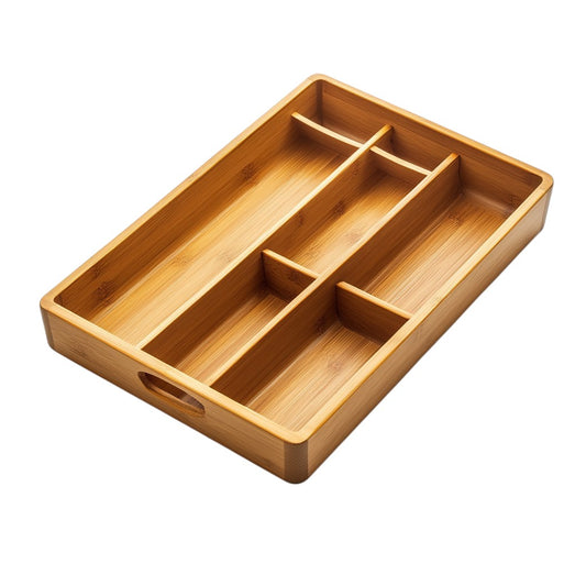 Rymand Expandable Bamboo Drawer Organizer
